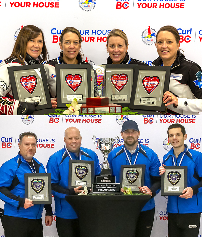 Day 6 of the BC Curling Championships – Arsenault, Richard take gold