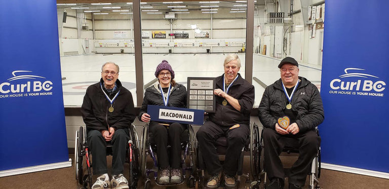 BC Wheelchair curling championships heads into Richmond this weekend